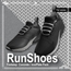 【Full version】運動靴の足音効果音素材集 -Run Shoes Footstep Concrete/Steal Pack-