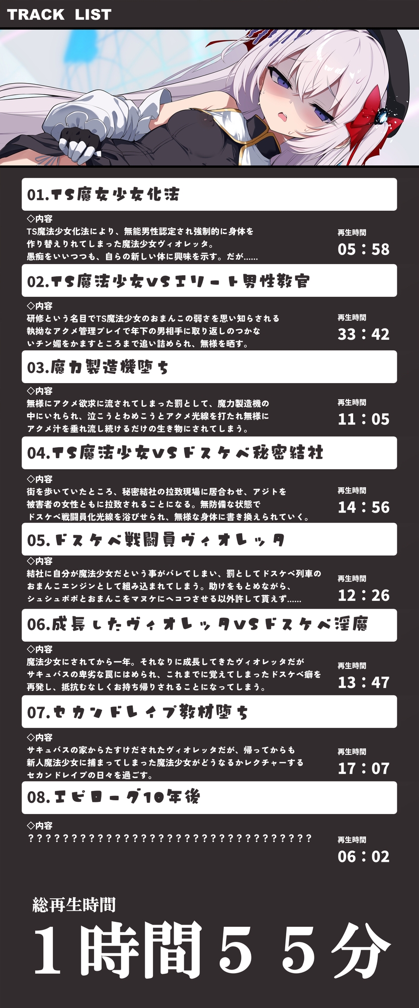 【TS/無様堕ち/連続バッドエンド】無能男性TS魔女少女化法‐ 魔女少女にされた中年オタクがクソ雑魚ドスケベ魔力製造機に堕ちるまで- 画像7