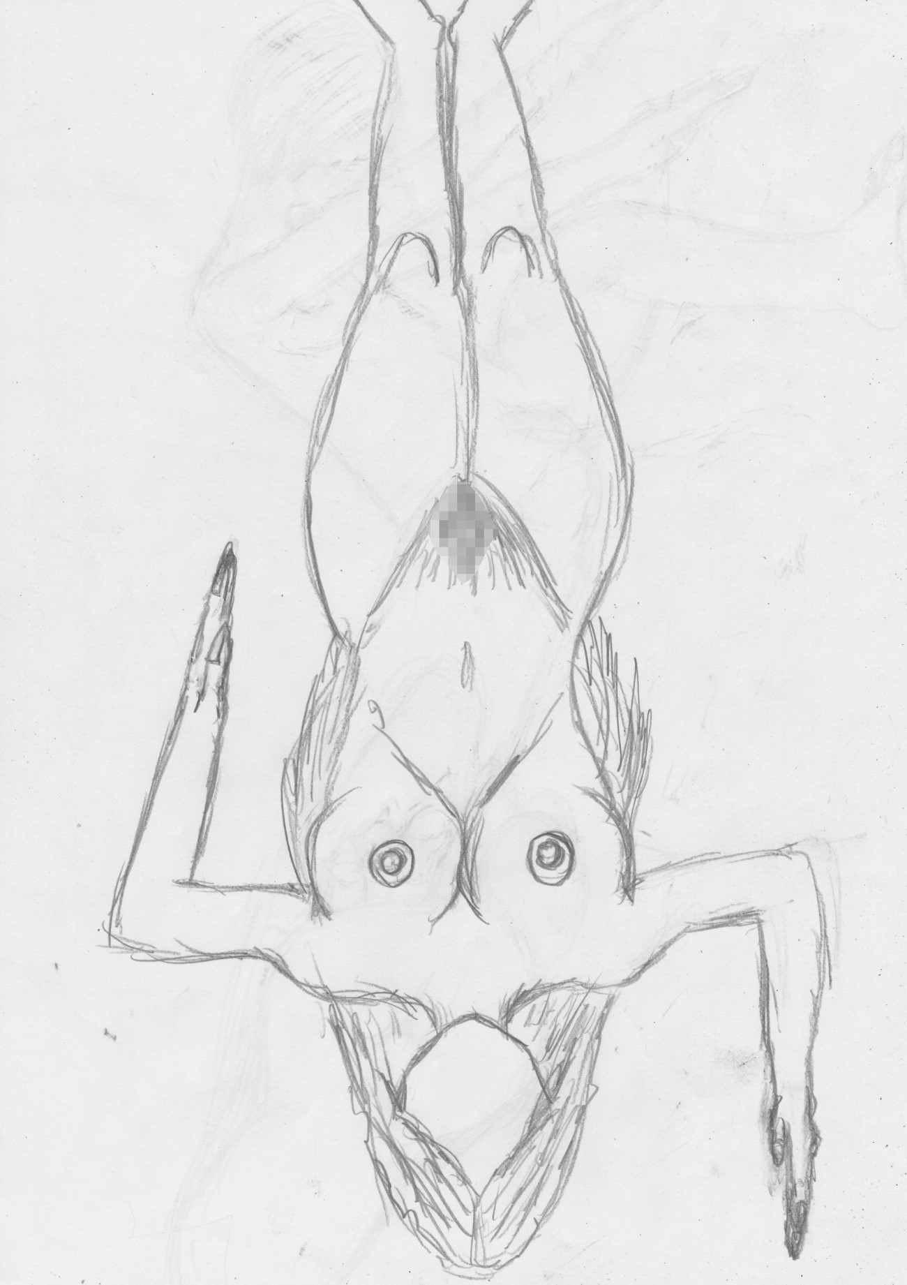 黒よりも黒いエロティックホラー黒戯絵集「マネキンポーズ2」 画像6