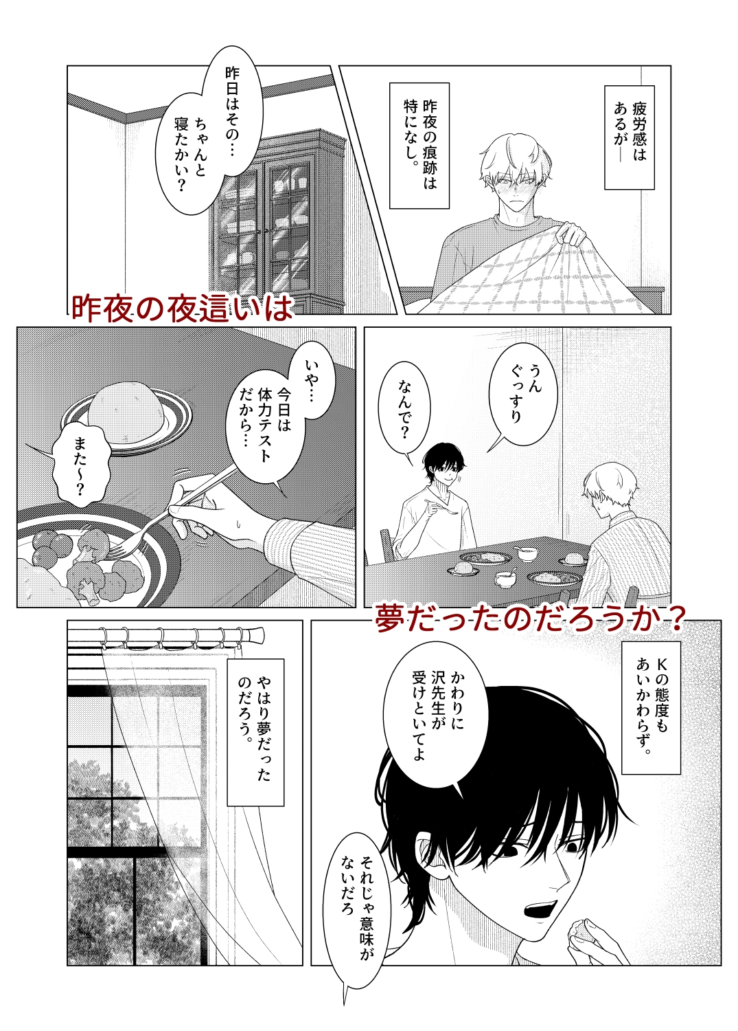 被検体Kの執着 画像7