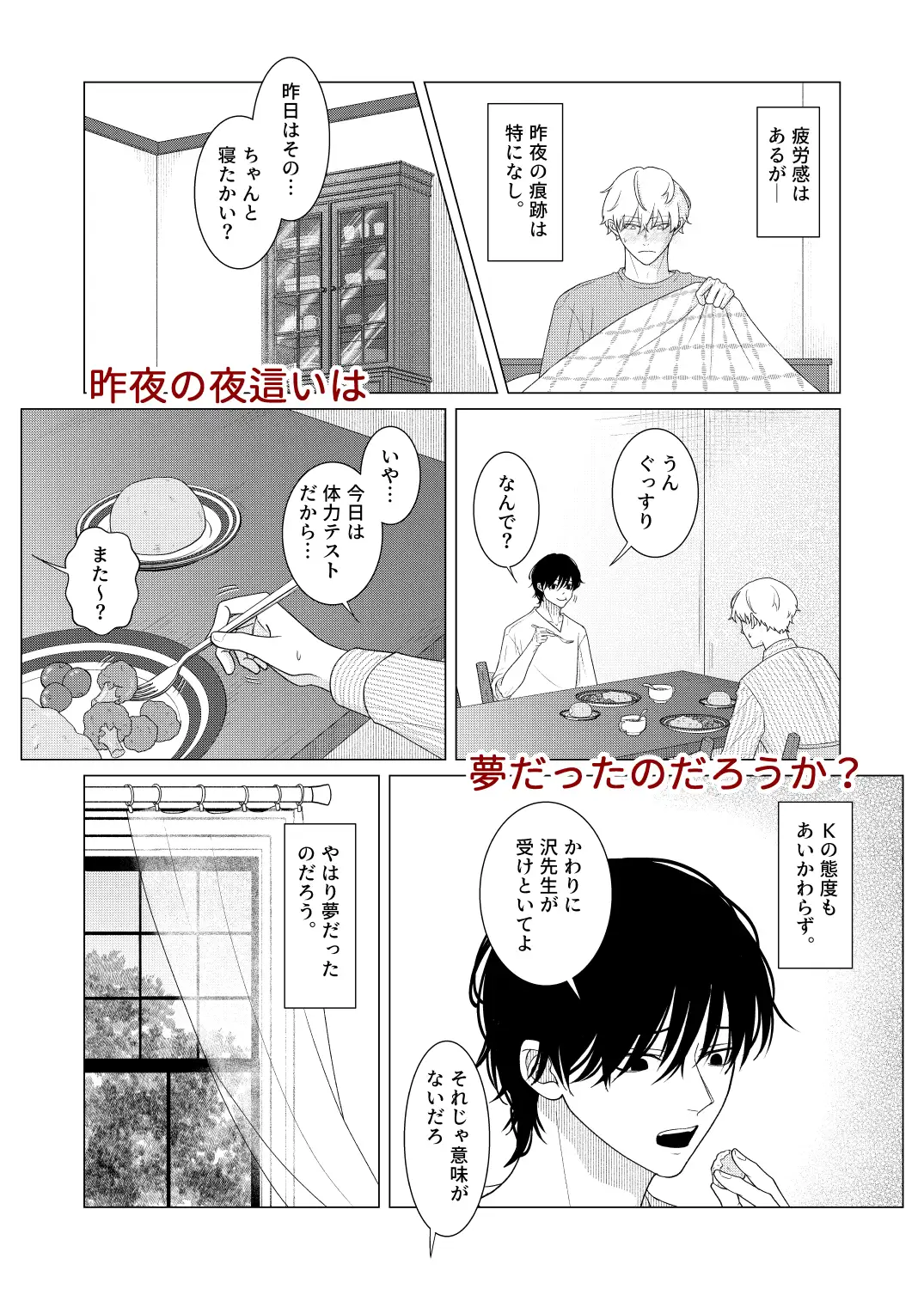 被検体Kの執着のサンプル画像7