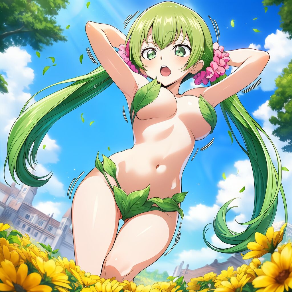 自分だけを愛でてほしくなると急成長するドリアード_出会い編_3