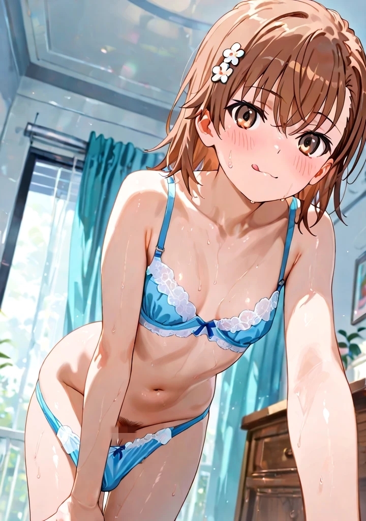 とある電撃姫との羞恥と快楽の日常_8