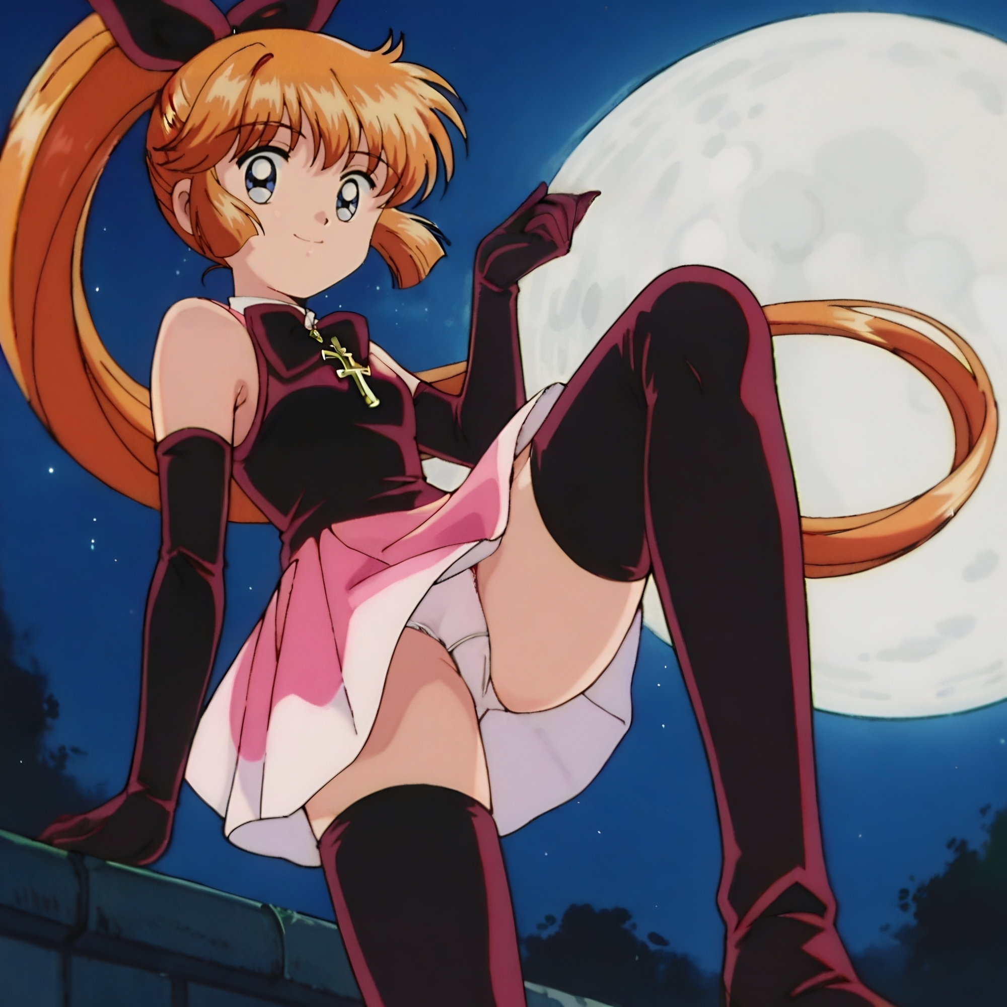 怪盗〇イント・テールパンチラCG集(全100枚)_1