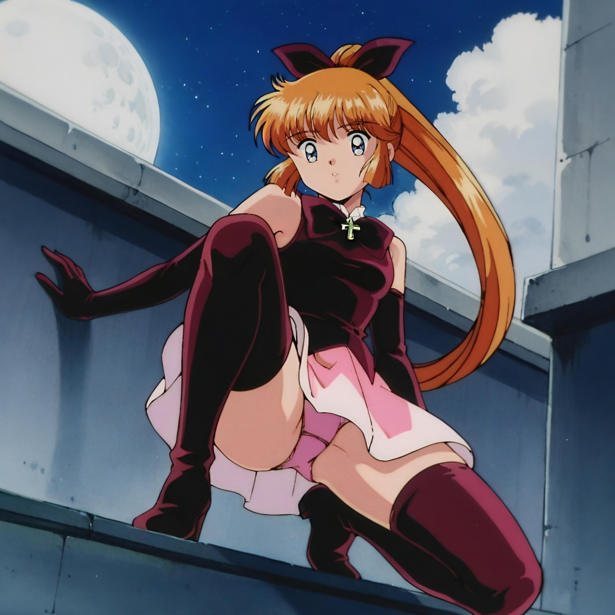 怪盗〇イント・テールパンチラCG集(全100枚)_3