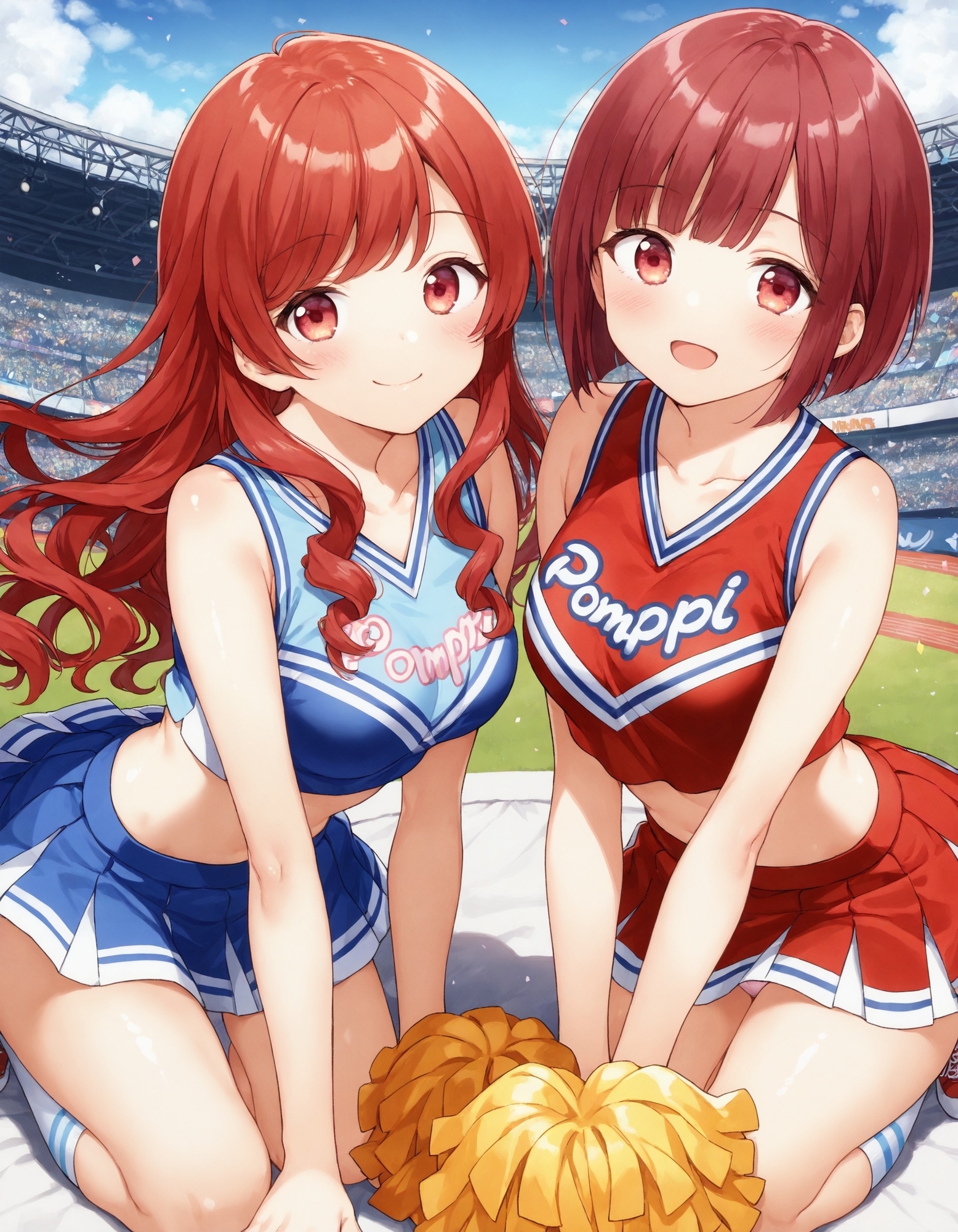 チアガールのパンチラ_1