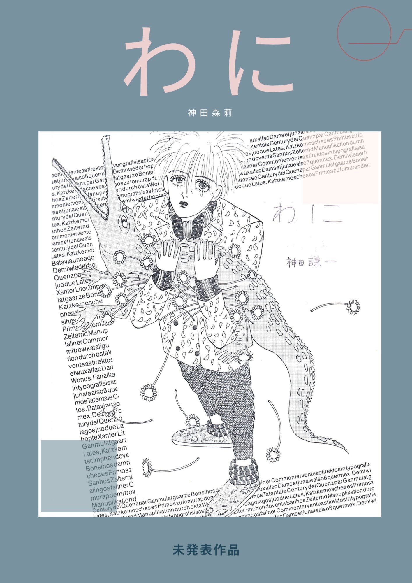 未発表作品『わに』1988年 - 神田森莉 画像1