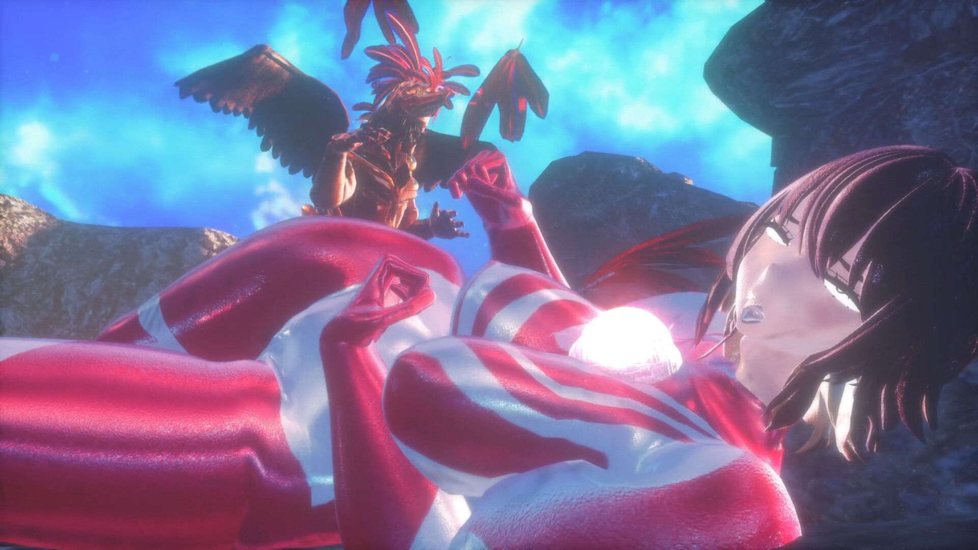 【揺れる！苦しむ！喘ぐ！ボイス音声付き動画付属】ウルティメイトリゲル1 毒牙に貫かれしスターゲージ 毒羽根絶頂敗北編 画像9