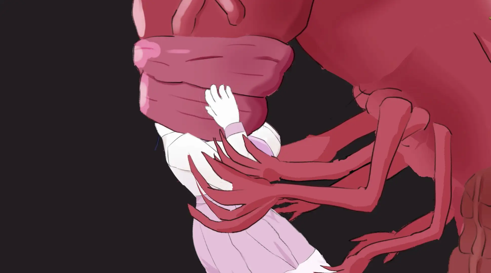 少女は幼魔の肉哺乳瓶 サンプル画像 5