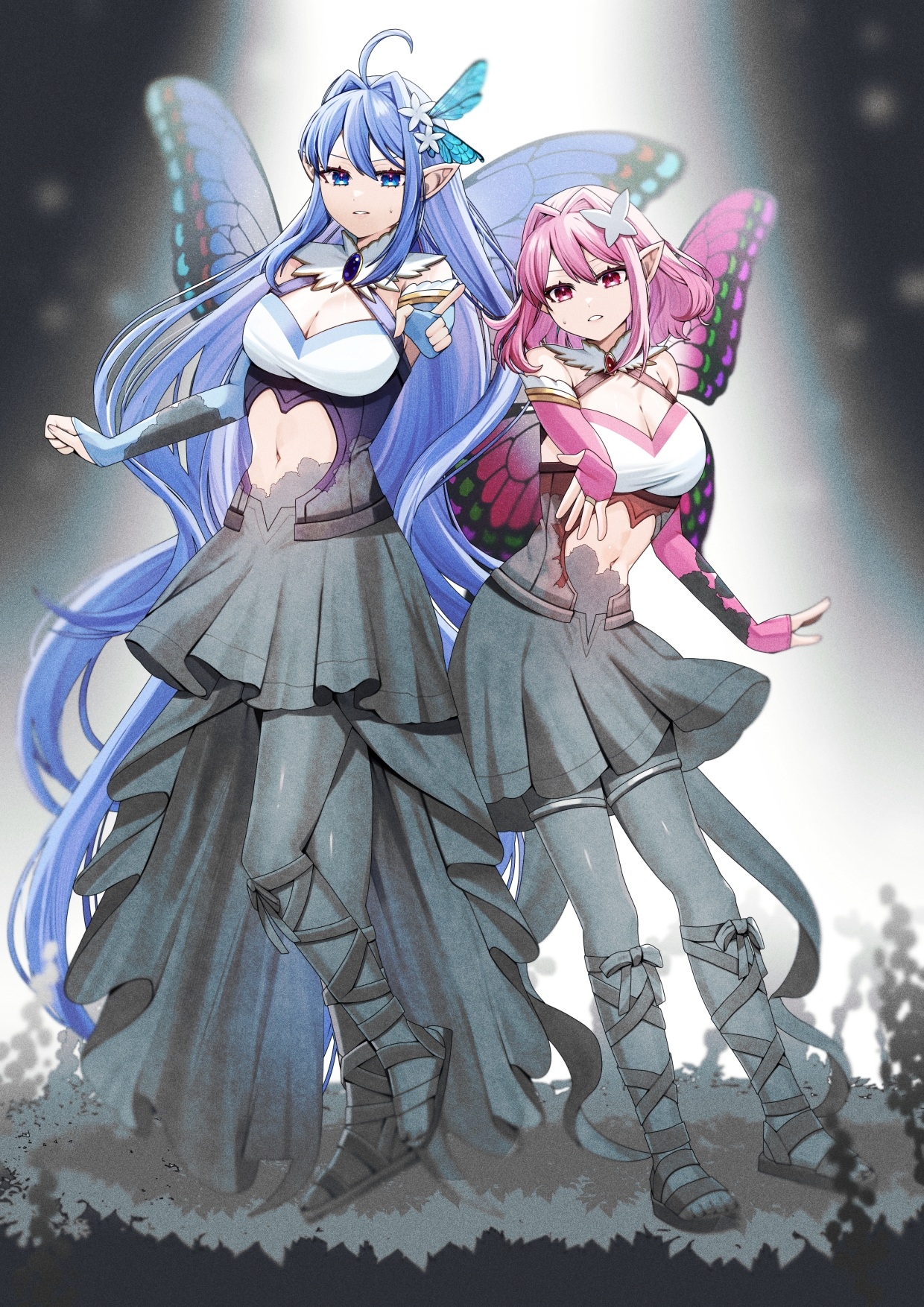 【石化漫画】妖精五姉妹の像 画像1