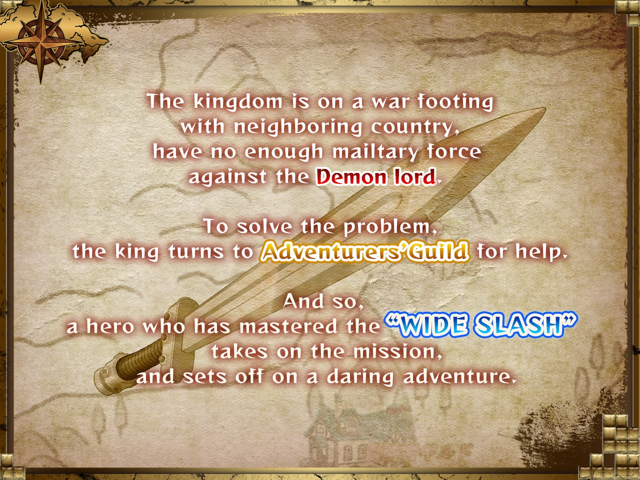 Wide Slash Hero