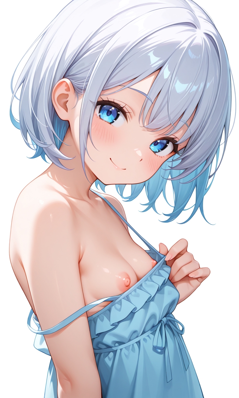 素人のかわいい女の子の叡智なチラリズムAIイラスト集(胸チラとかのぞきとかポロリとか！)_8