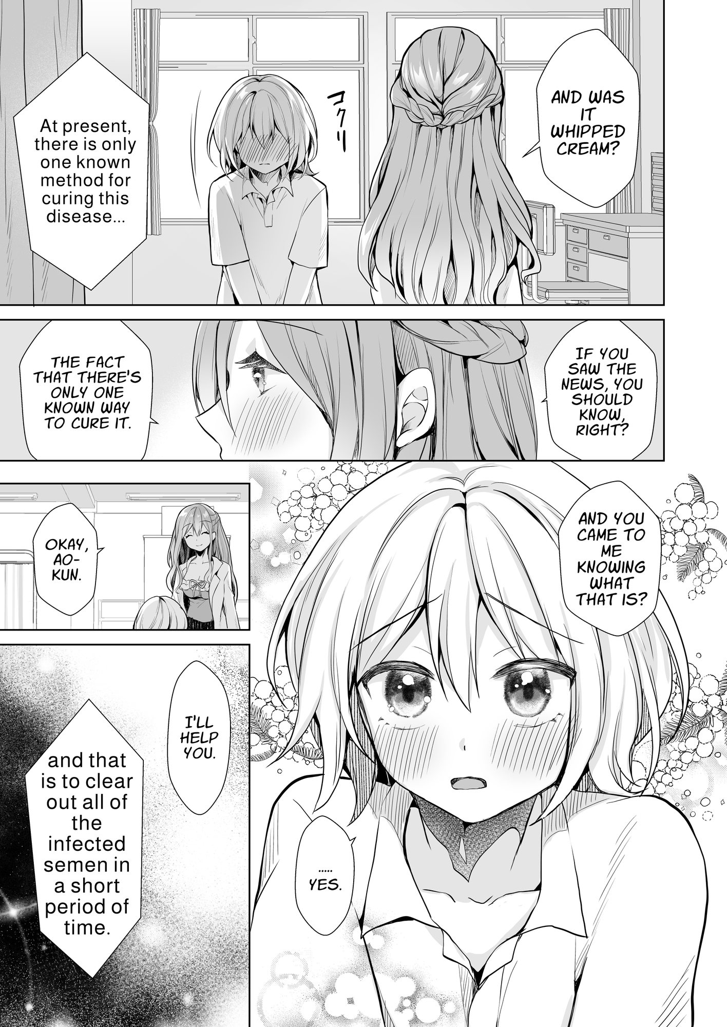 [ENG Ver.] Whipped Cream Otoko-no-ko ~Squeezed Dry by a Sweetly Sadistic Nurse~2