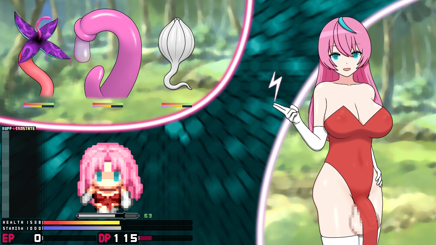 寝ぼすけふたなりの搾精ダンジョン救出記_1