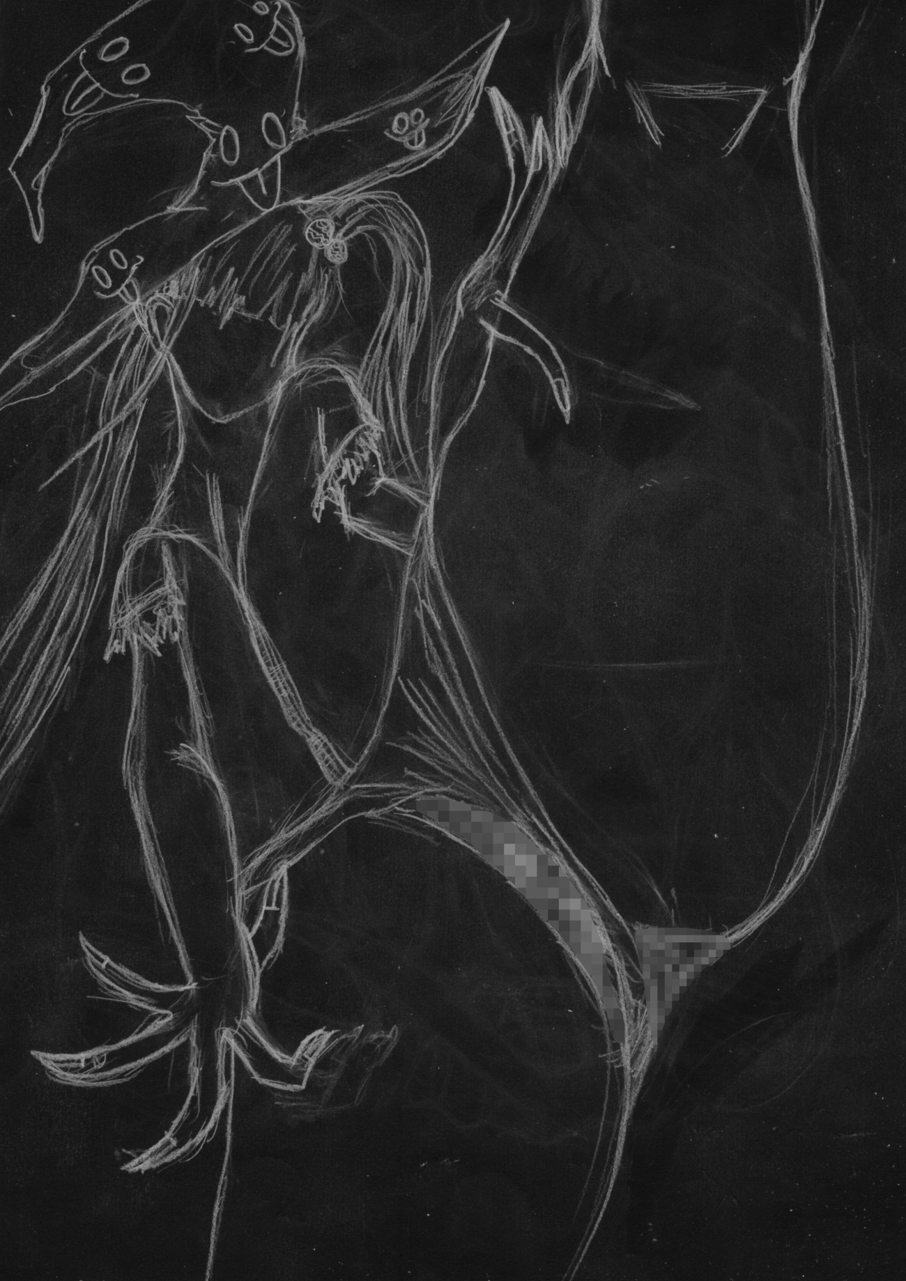 黒よりも黒いエロティックホラー黒戯絵集「マネキンポーズ5」 画像7