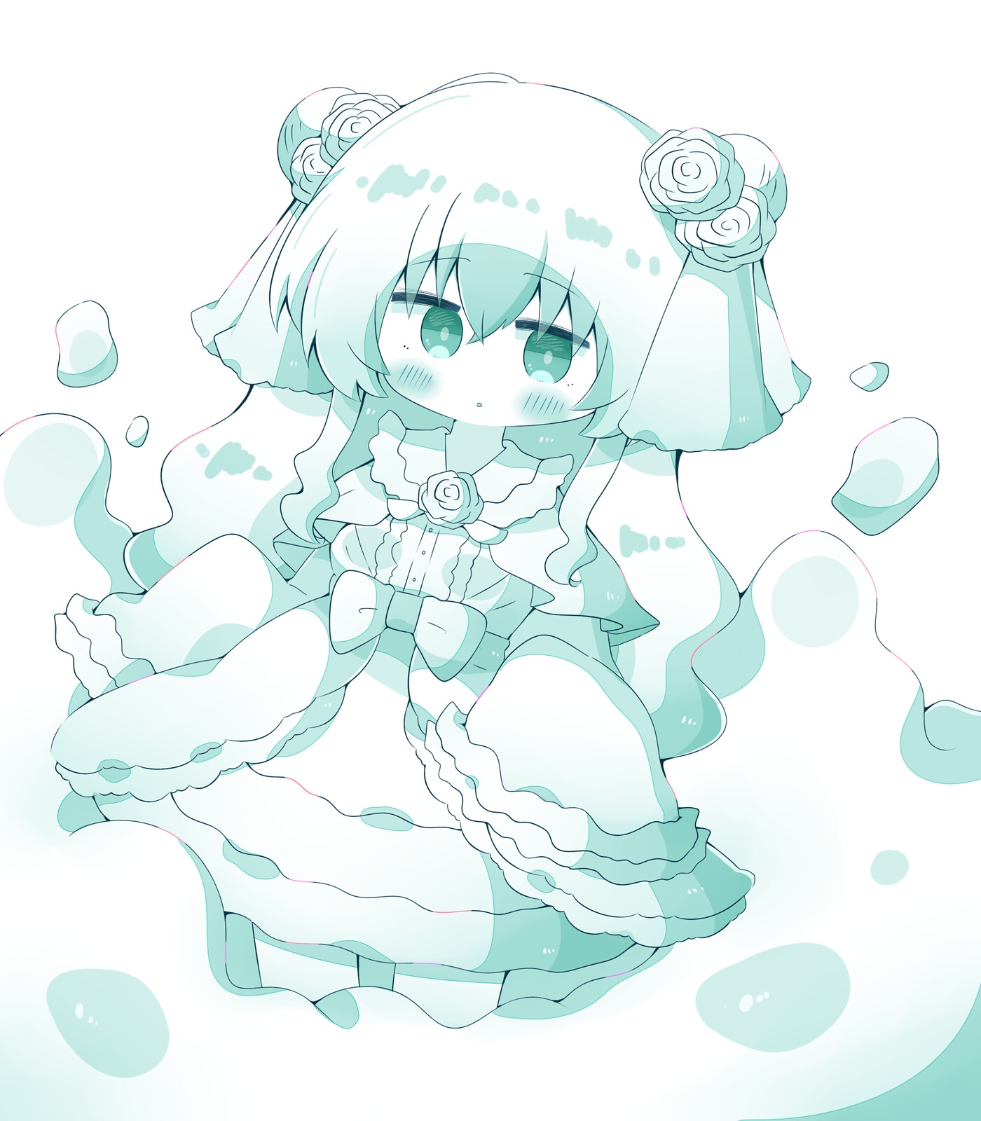 【人外娘逆レ○プ】ゴースト娘の甘いいざない~触れられないは、いやらしい~【人外化】 画像1