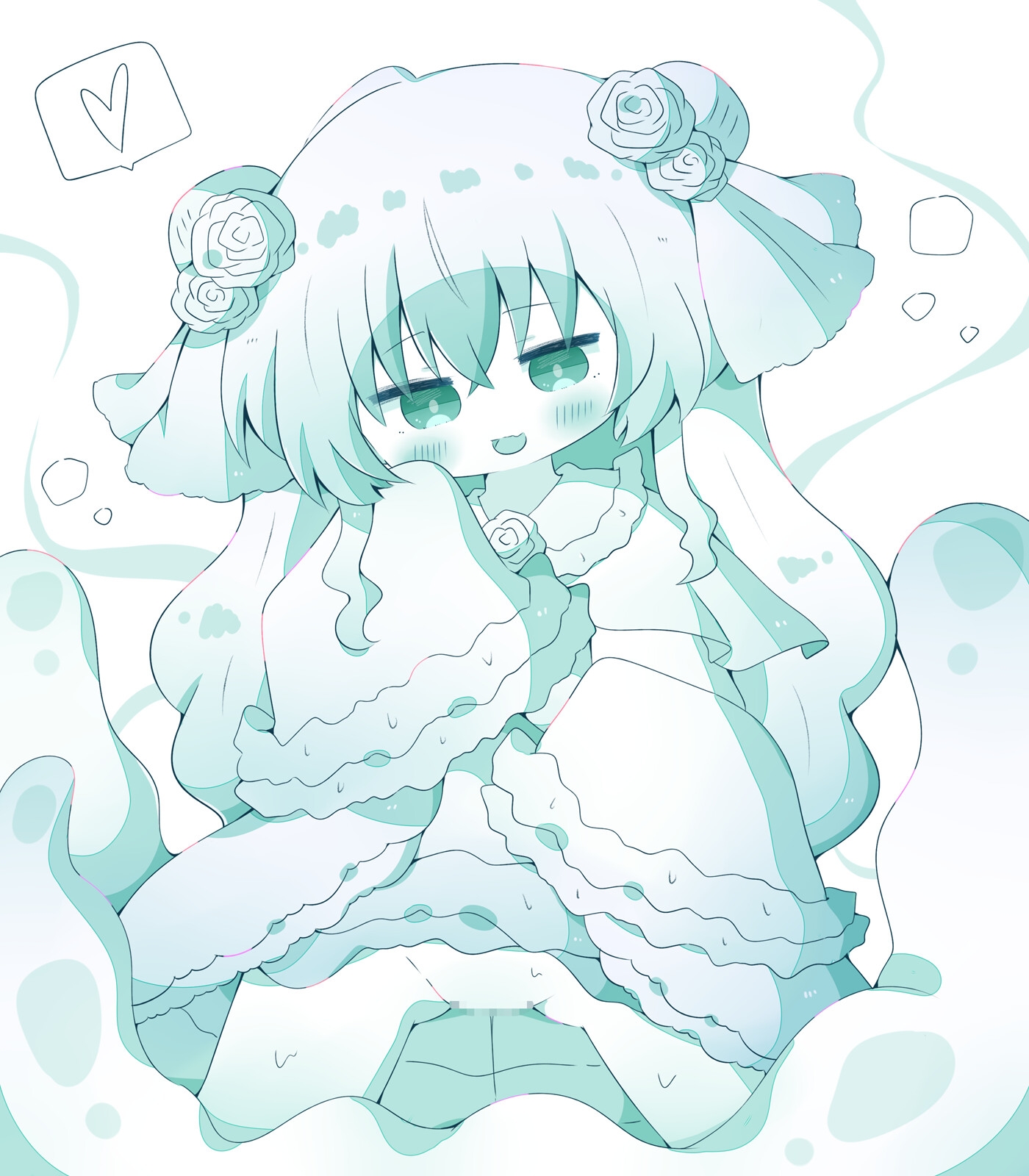 【人外娘逆レ○プ】ゴースト娘の甘いいざない~触れられないは、いやらしい~【人外化】 画像6