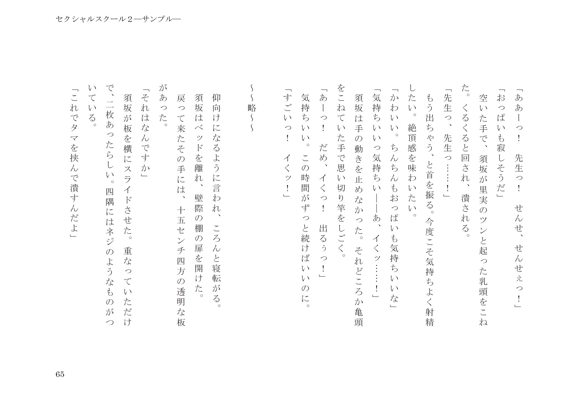 セクシャルスクール2