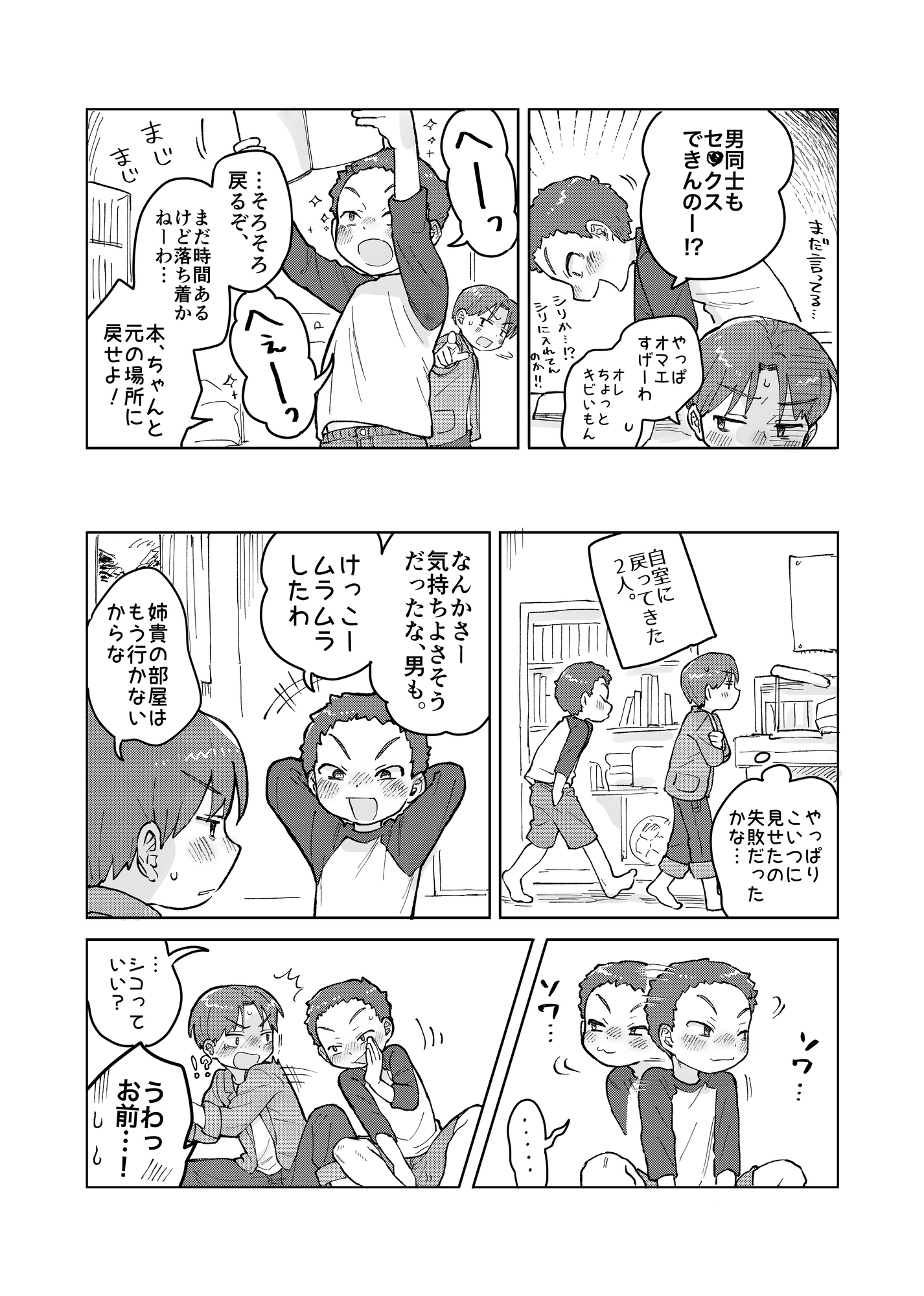 オトコのヒミツのエロの会！? 画像1