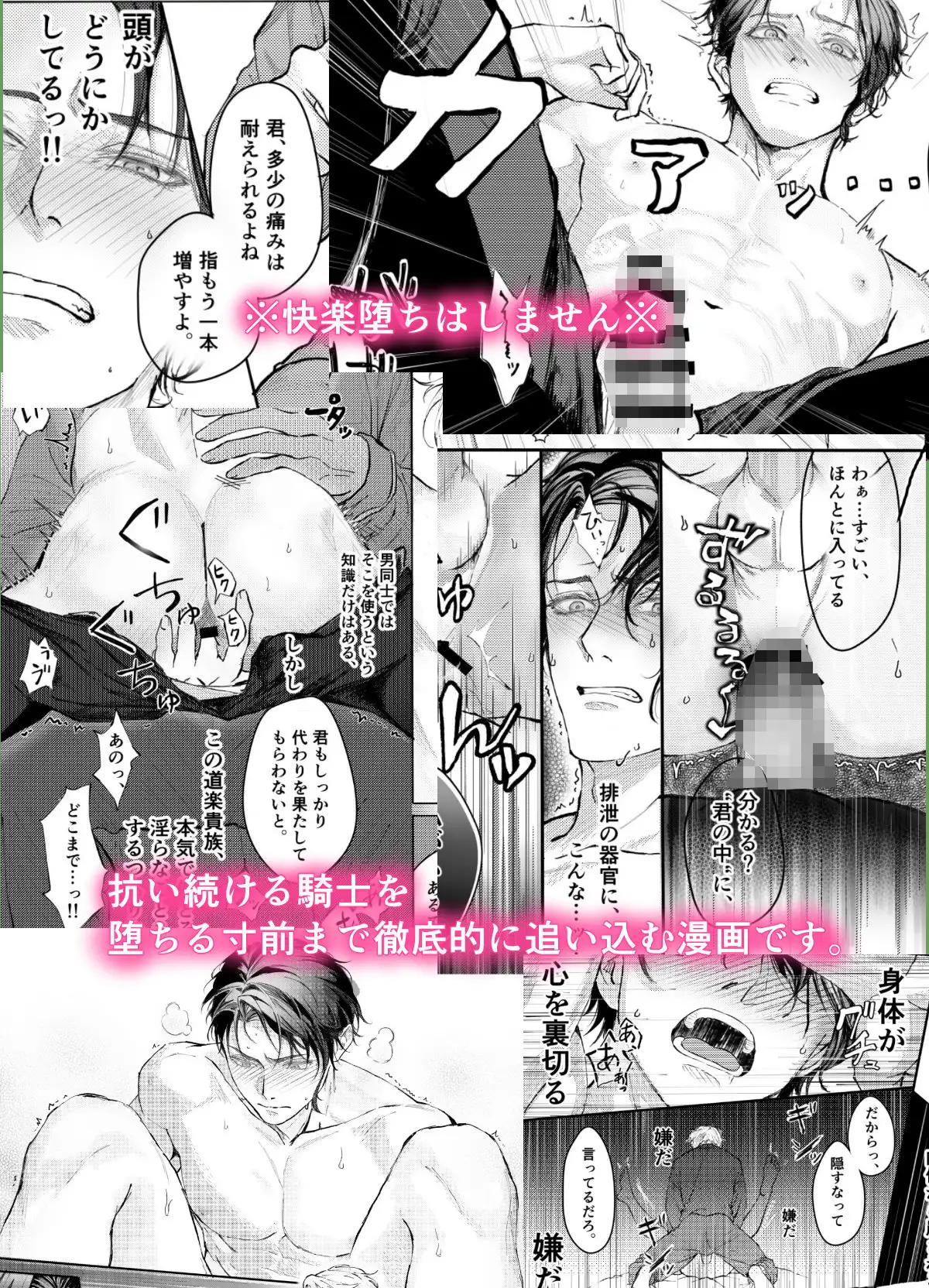 『貴方に従い、貴様に抗う。』〜絶対に堕ちない気高い剣聖が、交換条件で嫌いな主君に屈辱的に犯される漫画〜【初夜編】のサンプル画像7