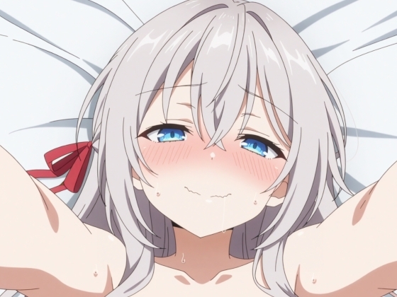 AIアニメーション銀髪クーデレ