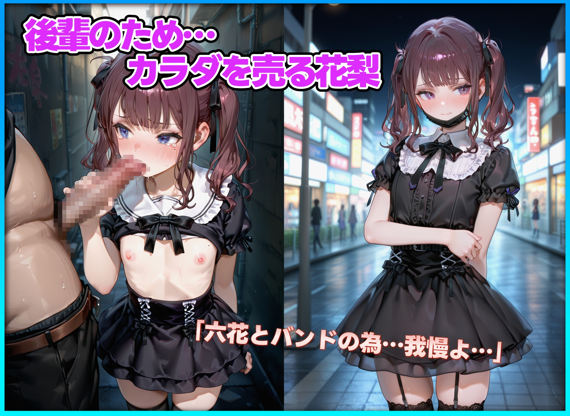 逆らえないパパ活で中出し大好きなメスになりました 夏◯花梨編_5