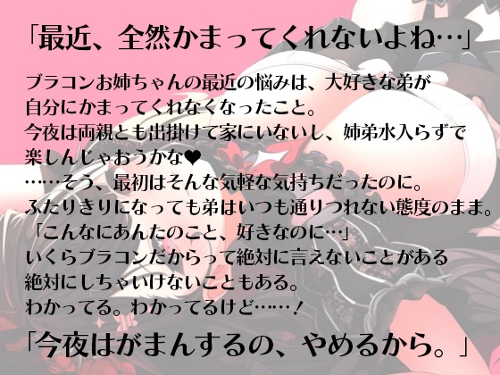 溺愛誘惑ーブラコン姉貴との一夜限りの過ちー 画像1