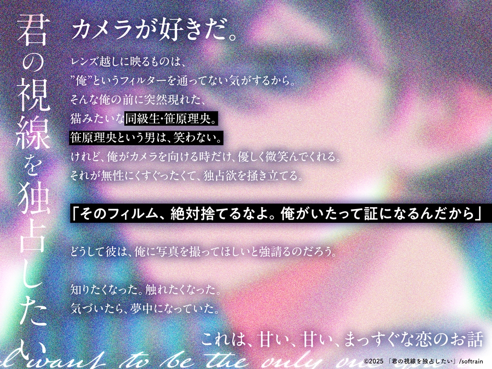 君の視線を独占したい 画像1