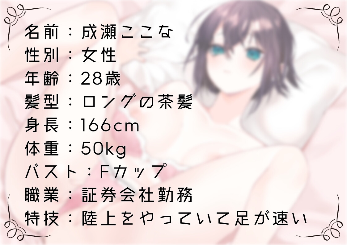 【オナニー実演53】成瀬ここな～乳首でイっちゃう敏感娘のおまんこどろどろ手マンぐちゅぐちゅ汁まみれオナニー～ 画像1