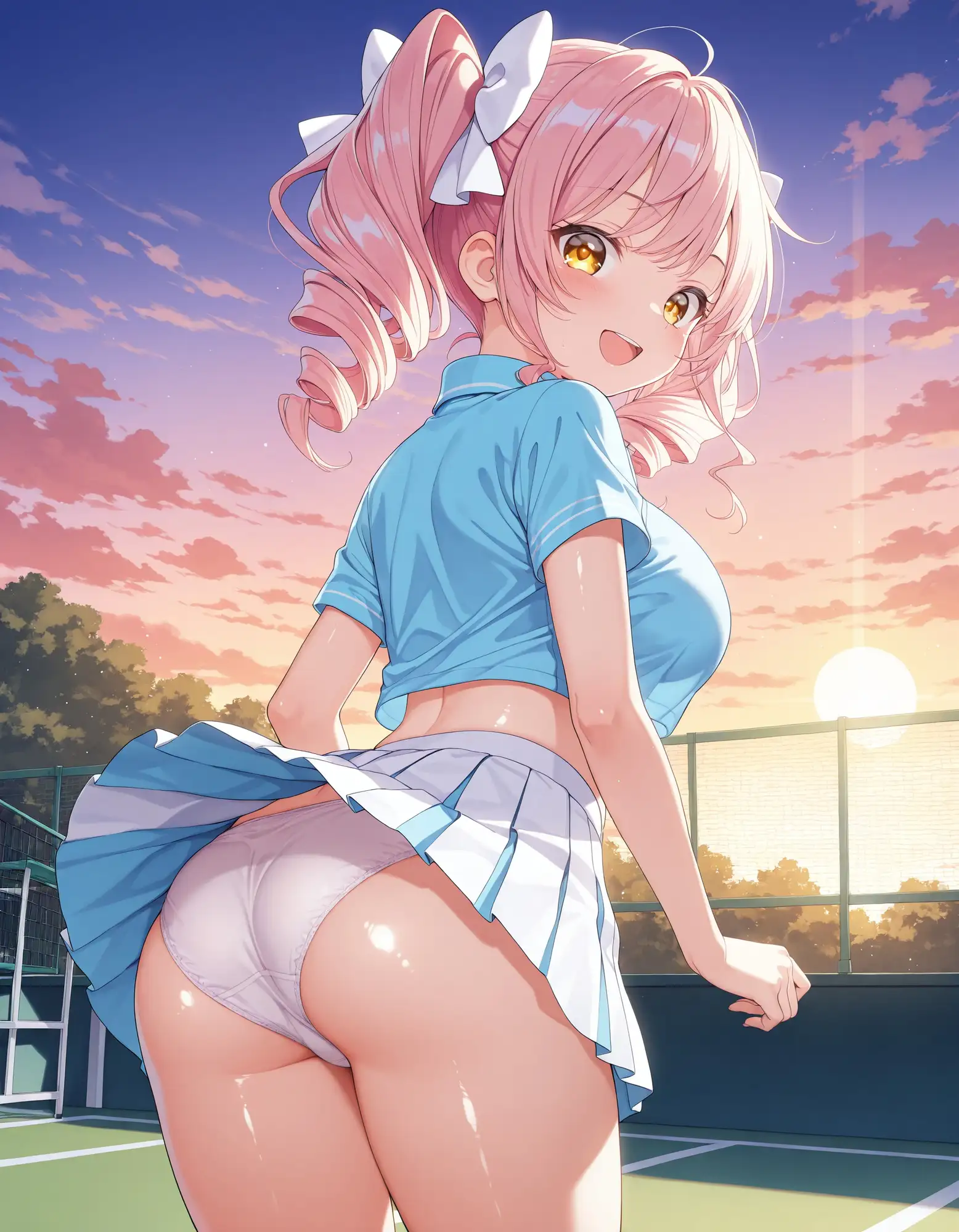 テニスウェアでパンチラ2 サンプル画像 7