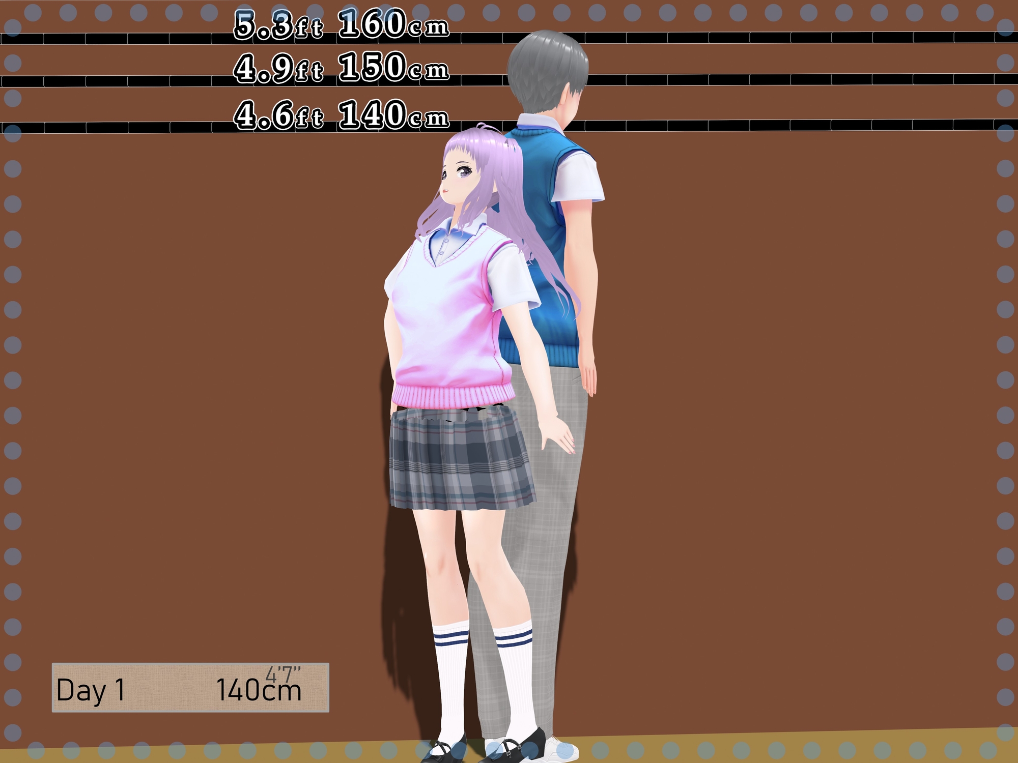 女子だけデカく 男子を追い抜く 成長音~段差編~ 画像9