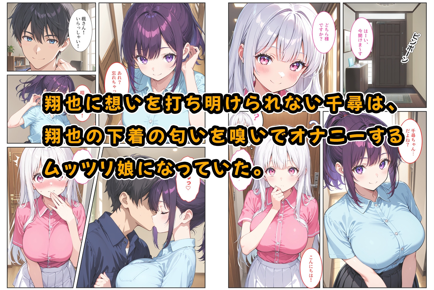 お兄ちゃん大好きな爆乳妹は好きですか?兄の恋人とエッチな三角関係_2