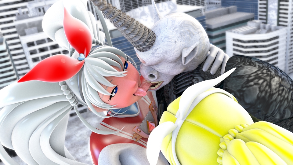 光の女神メロディナ&リズミナVS催淫術星人サイミロプス 画像2