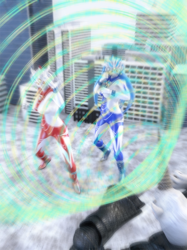 ブレイブママン&キグナスVS催淫術星人サイミロプス 画像1