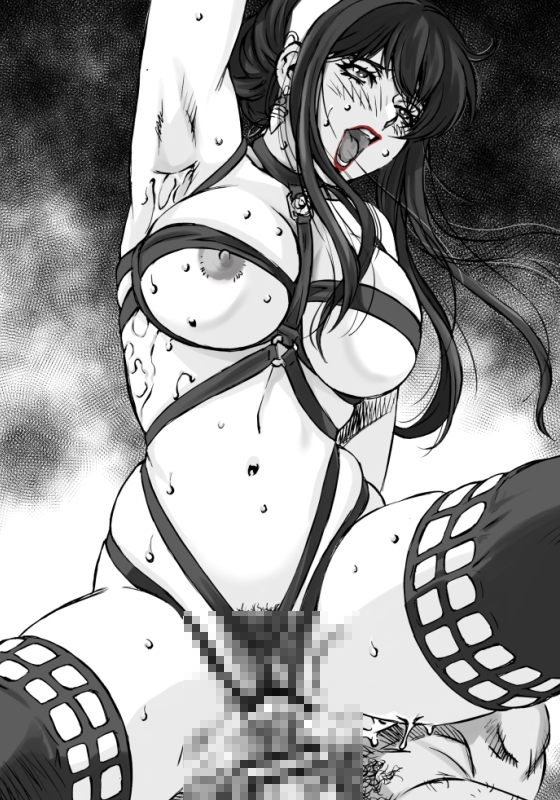 赤と黒の椿 画像4