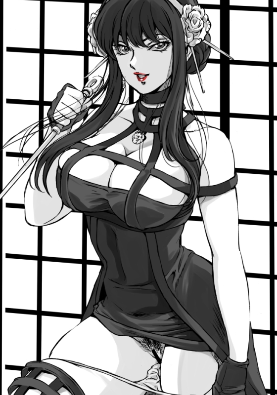 赤と黒の椿 画像5