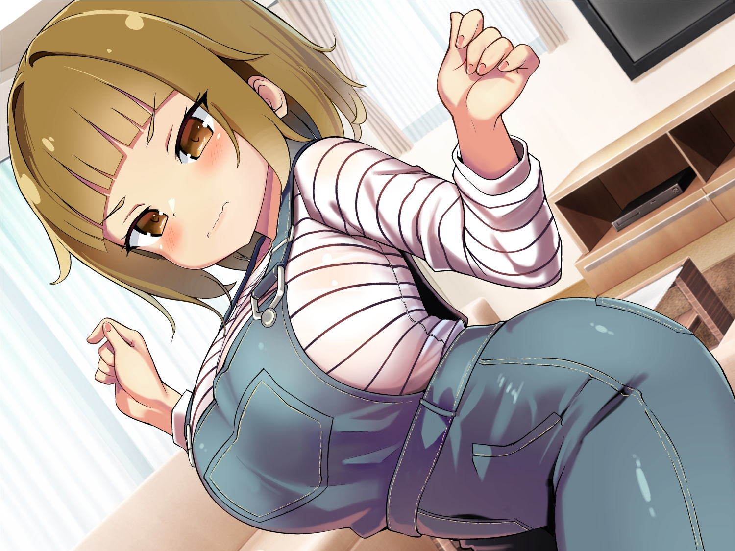 妹の友達のたわわメ○ガキの男の人って苦手です…耳ほじりで俺は敗ける。 画像2