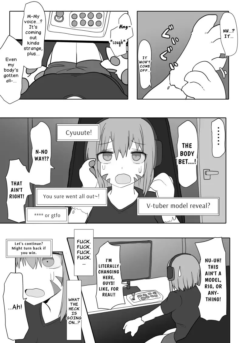 [ENG Ver.] transfur ~changed streamer~1