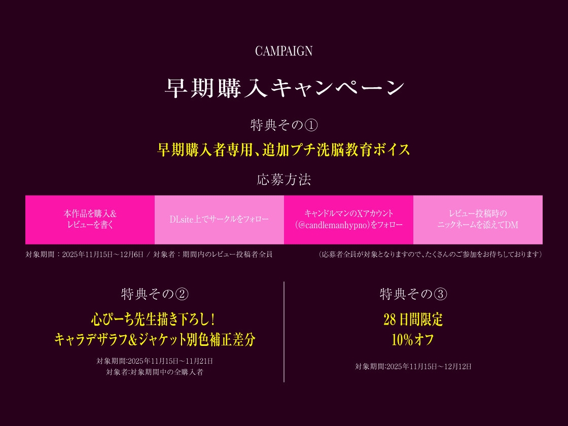 女なんかに絶対負けないはずのキミを、女の子様に一生勝てない“負け犬体質”にしちゃう 催 眠 音 声 画像3