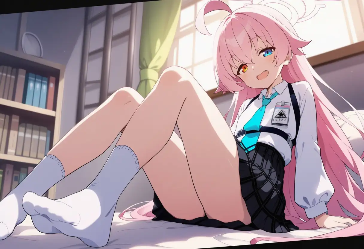 SEXシミュレーターあにめ～しょん:ブルアカ・ホシノ