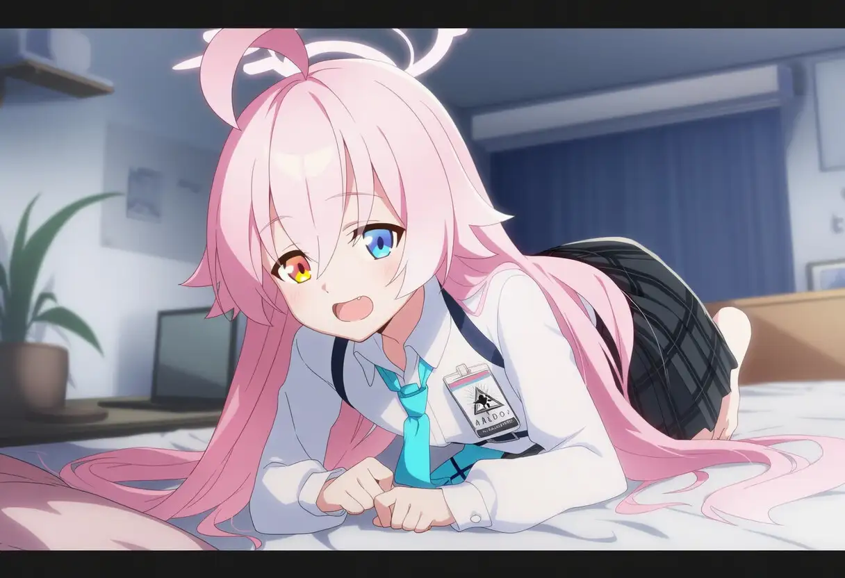 SEXシミュレーターあにめ～しょん:ブルアカ・ホシノ