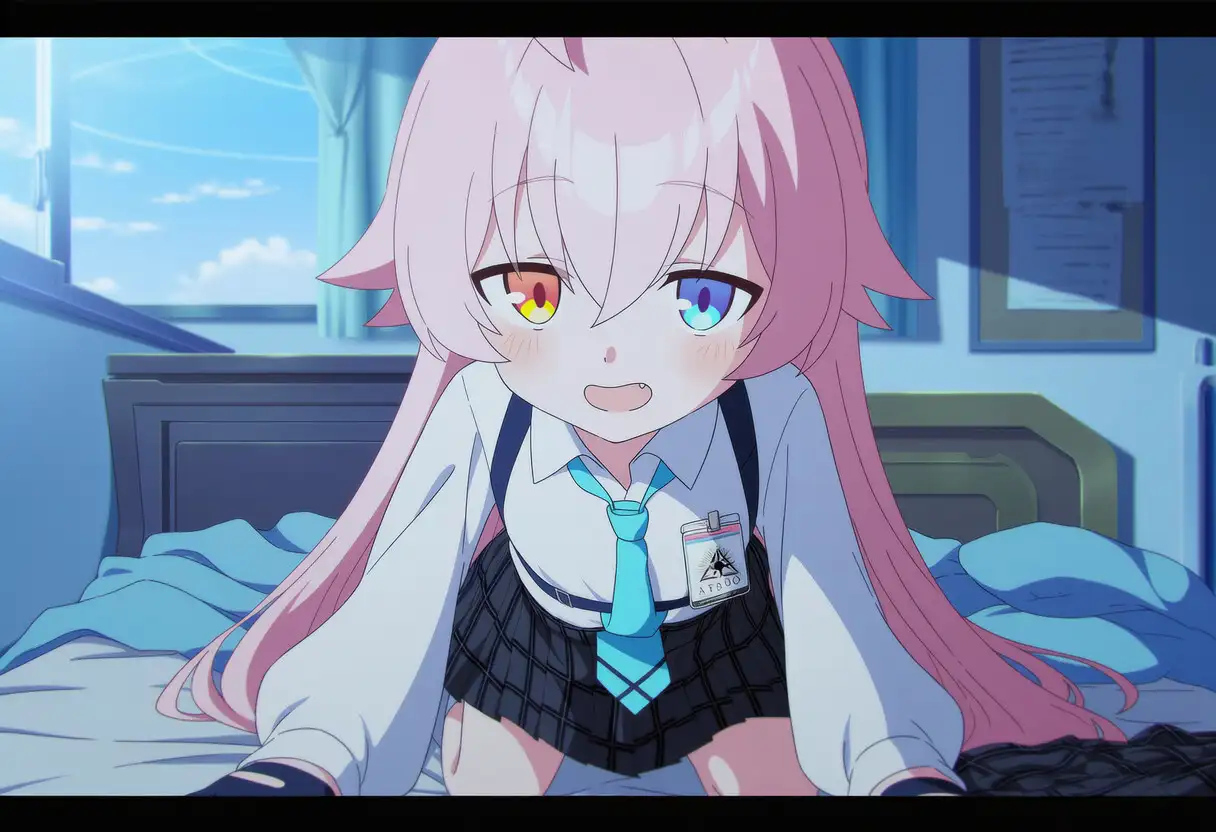 SEXシミュレーターあにめ～しょん:ブルアカ・ホシノ