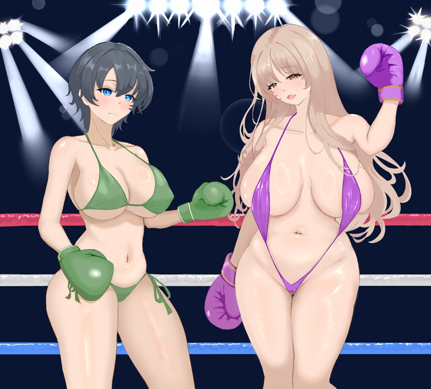 P.B.B. ぴちょぶろぐボクシング Vol.02 片岡あきら VS 大沢みさと 画像2