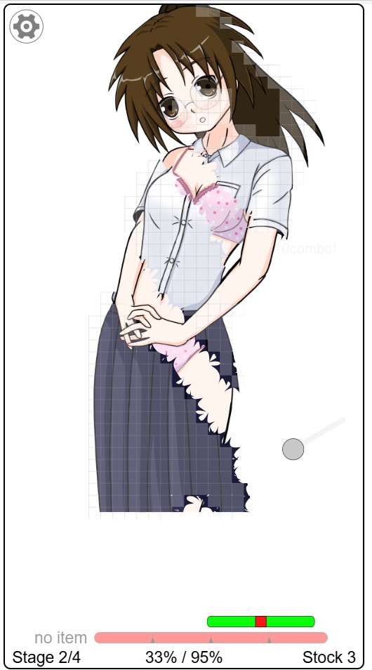 ギリギリ⁉ 脱衣ブロック崩し 01