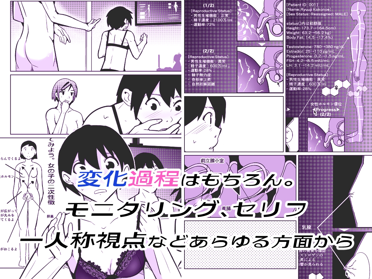 膣内射精する度に互いの要素が入れ替わっていく話 画像2