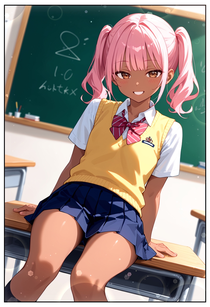 男の娘♂コレクション-黒ギャル男の娘★まことくん-_1