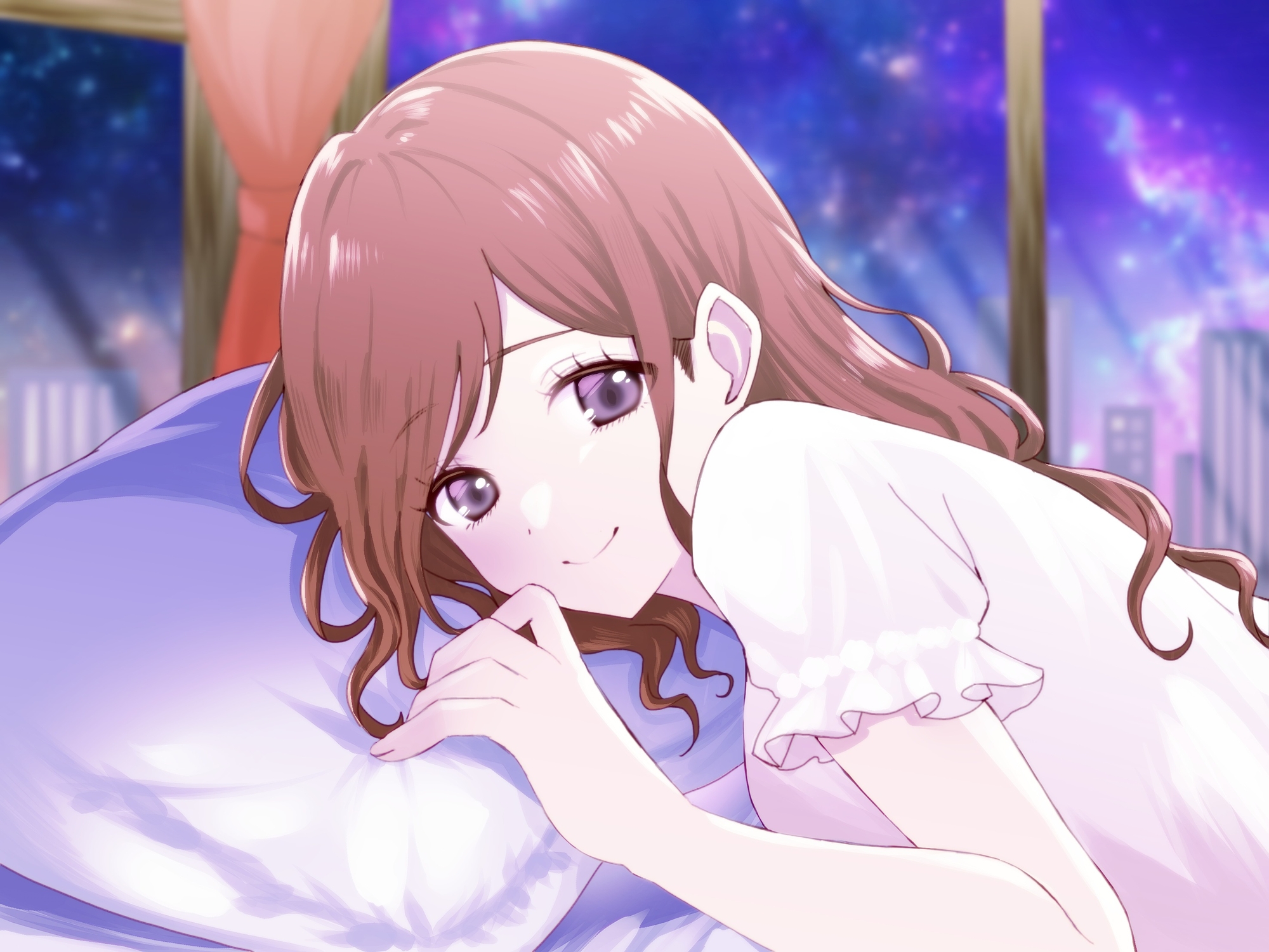 【睡眠導入サポートASMR】大切な君へ✨優しく耳元でささやいて安眠サポート✨寂しい時も疲れている時も悲しい時も✨私の腕の中で眠ってね✨『橘 茜音ちゃんバージョン』 画像1