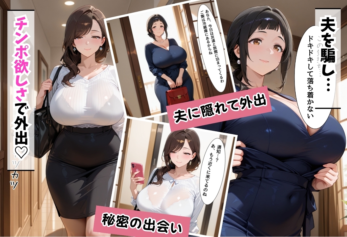 人妻専門快楽マッチングアプリ高嶋 玲香編・篠原 由香里編_6