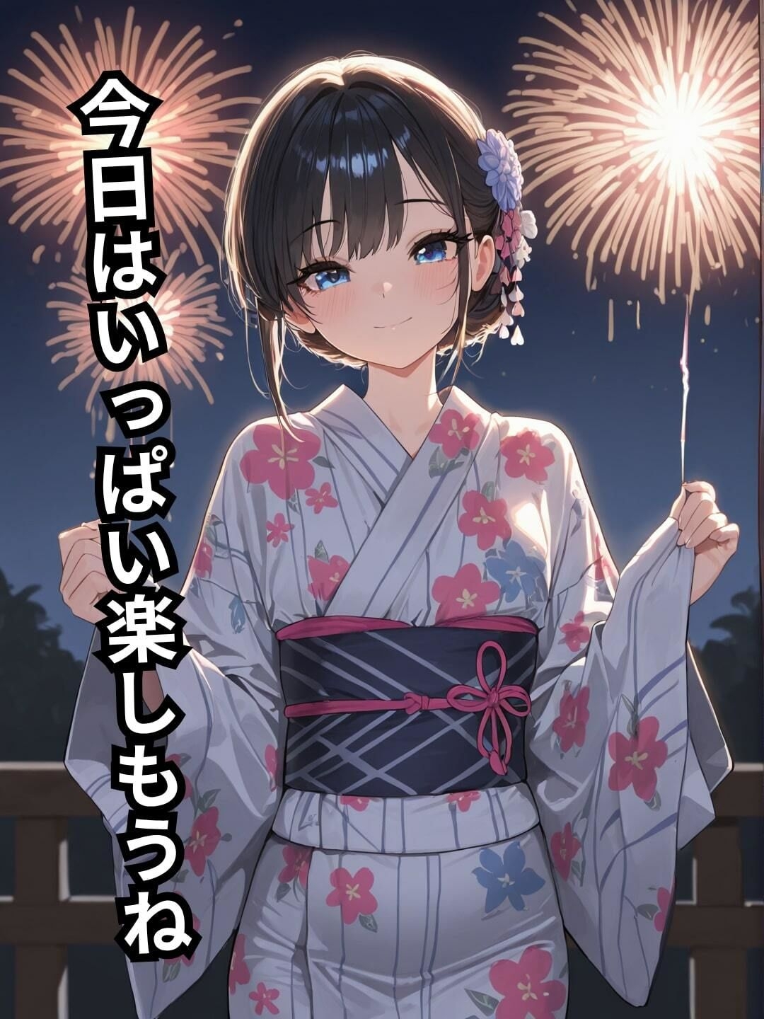 夏祭りの彼女は淫乱だった_1