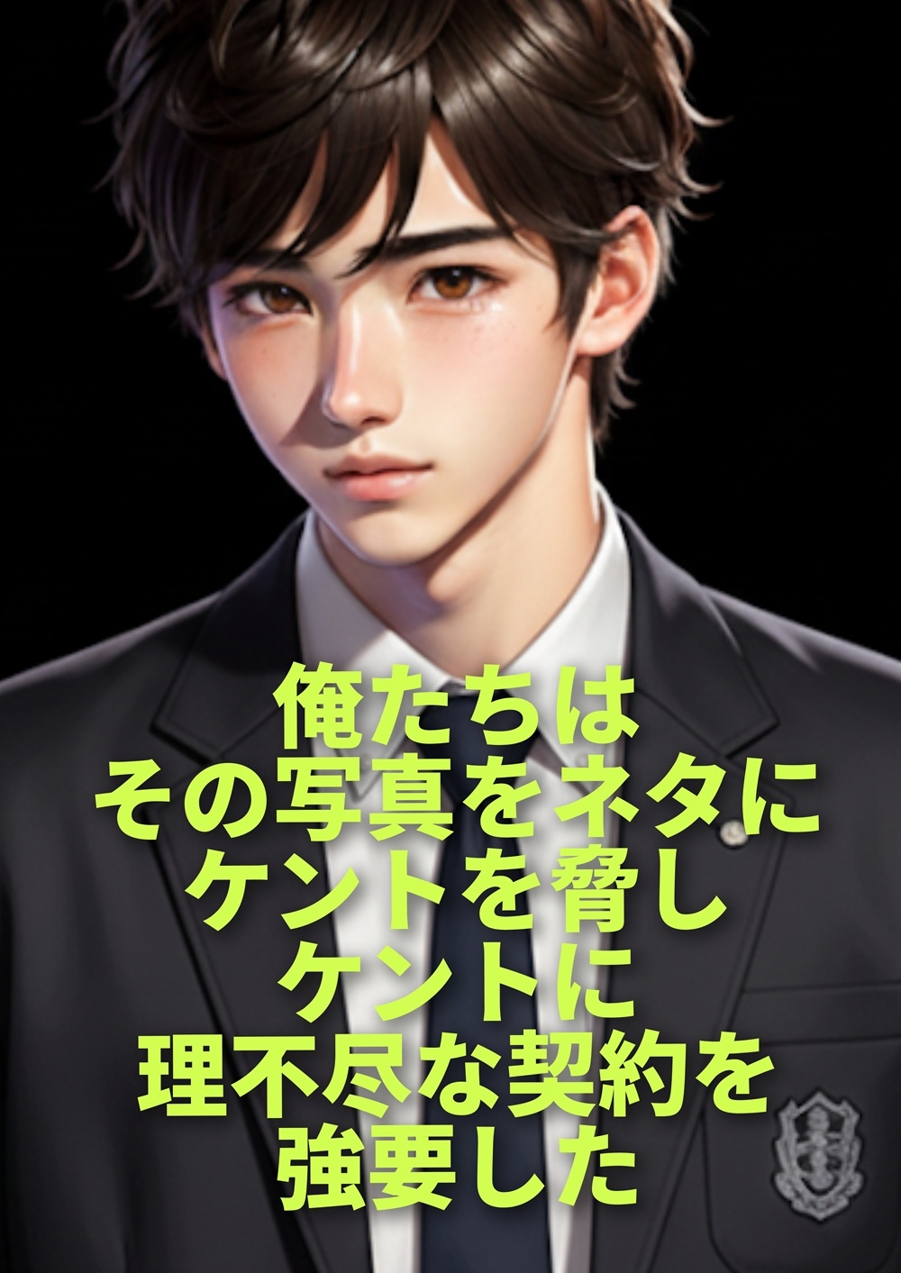 俺が汚した美少年-ケントの理不尽な契約